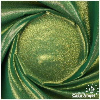 LAMÉ STRETCH VERDE LÚREX SERIE METÁLICA 280cm