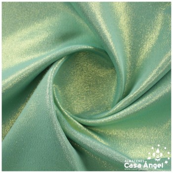 LAMÉ STRETCH VERDE AGUA LÚREX SERIE METÁLICA 280cm