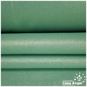 LAMÉ STRETCH VERDE AGUA LÚREX SERIE METÁLICA 280cm