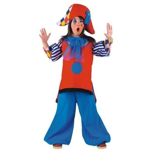 DISFRAZ PAYASA RETRO INFANTIL DELUXE