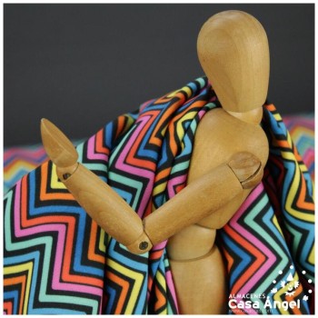 TEJIDO BIOELÁSTICO ESTAMPADO CHEVRON MISONI 160cm