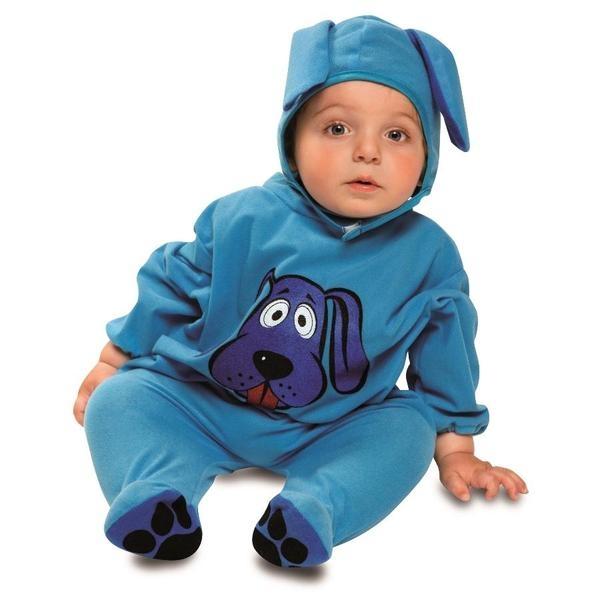 DISFRAZ PERRITO AZUL BEBÉ