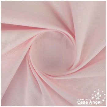 PIQUÉ NIDO DE ABEJAS ROSA BEBÉ SERIE MONCAYO 160cm
