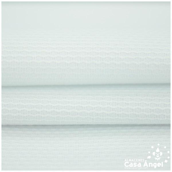 PIQUÉ NIDO DE ABEJAS BLANCO SERIE MONCAYO 160cm