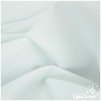 PIQUÉ NIDO DE ABEJAS BLANCO SERIE MONCAYO 160cm