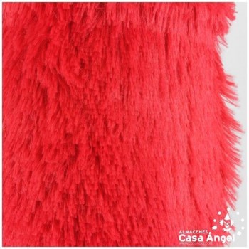 PELO DE LANA SINTÉTICA ROJA SERIE MONSTER 160cm