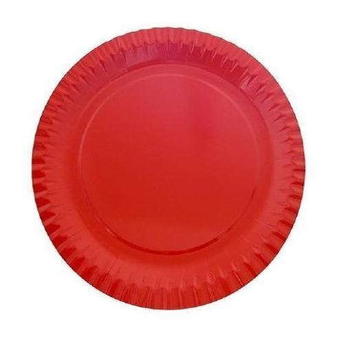 PLATOS DESECHABLES ROJOS 30cm