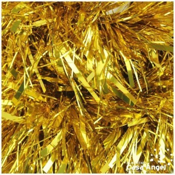 BOA ESPUMILLÓN DE NAVIDAD ORO ANCHO EXTRA 200cm