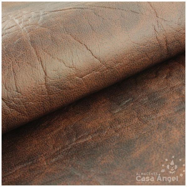 POLIPIEL MARRÓN OSCURO TAPICERÍA SERIE NEWSTAR 140cm