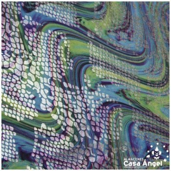 LYCRA ESTAMPADA MULTICOLOR CON PELÍCULA FOIL SERIE LIQUID 150cm