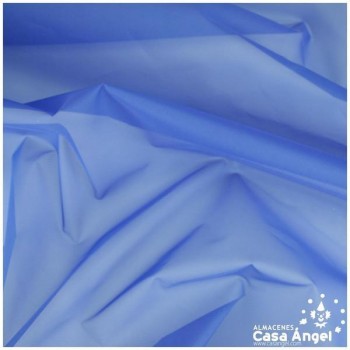 TEJIDO ORGANDÍ DE POLIÉSTER AZUL 150cm