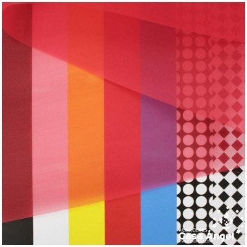 TEJIDO ORGANDÍ DE POLIÉSTER ROJO 150cm
