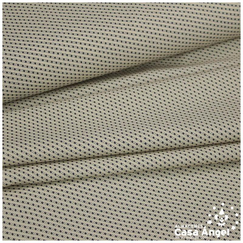 FORRO BEIGE CON ESTAMPADO DE HÉLICES MICRO 140cm