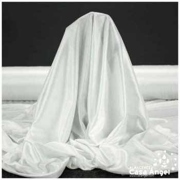 FORRO DE PUNTO DE POLIÉSTER BLANCO 150cm