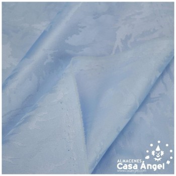 DAMASCO JACQUARD CELESTE TRAMADA 280cm