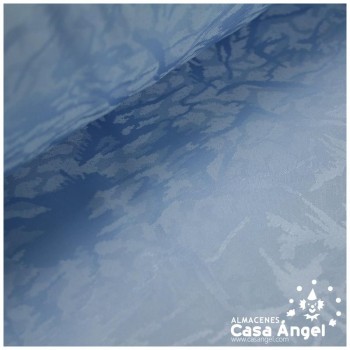 DAMASCO JACQUARD CELESTE TRAMADA 280cm