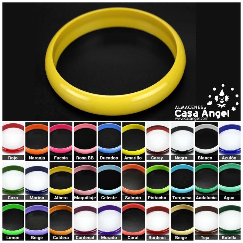 PULSERA FLAMENCA VARIOS COLORES ADULTO 67mm