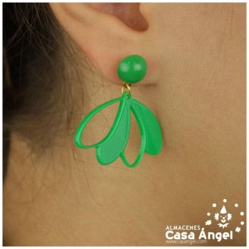 PEINETA Y PENDIENTES DE ACETATO INFANTIL