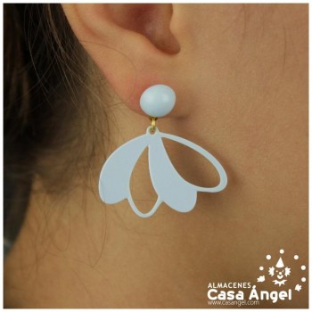 PEINETA Y PENDIENTES DE ACETATO INFANTIL