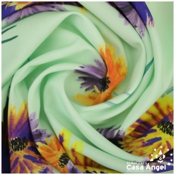 CREPÉ ESTAMPADO PASTEL SERIE HOLAND 150cm