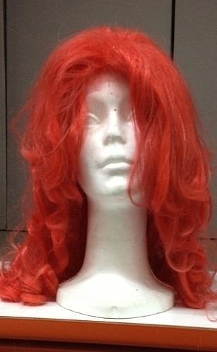 PELUCA SIRENITA ROJA