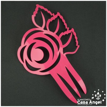 PEINETA FLAMENCA FLORAL 24X15cm