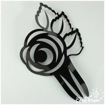 PEINETA FLAMENCA FLORAL 24X15cm