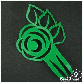 PEINETA FLAMENCA FLORAL 24X15cm