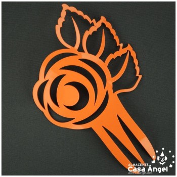 PEINETA FLAMENCA FLORAL 24X15cm