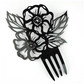 PEINETA FLAMENCA DE DOS MARGARITAS 20x16cm