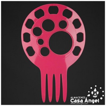 PEINETA FLAMENCA CON DISEÑO DE CÍRCULOS CALADOS 175mm
