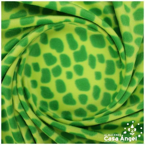 PELO LISO SERIE PELDI MANCHAS VERDES 150cm