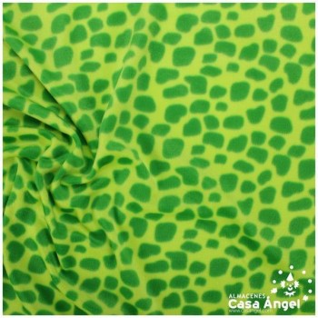 PELO LISO SERIE PELDI MANCHAS VERDES 150cm