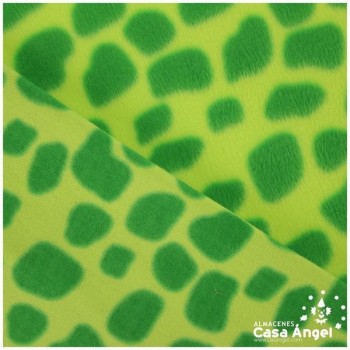 PELO LISO SERIE PELDI MANCHAS VERDES 150cm