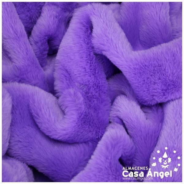 TELA DE PELO CORTO ACRÍLICO VIOLETA 150cm