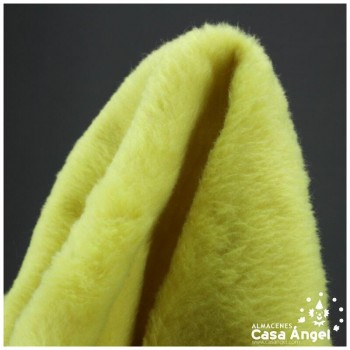 TELA DE PELO CORTO ACRÍLICO PISTACHO CLARO 150cm