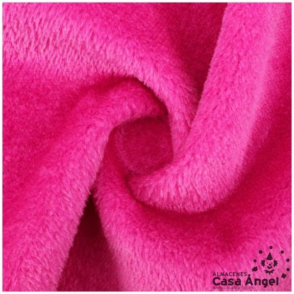TELA DE PELO CORTO ACRÍLICO FUCSIA 150cm