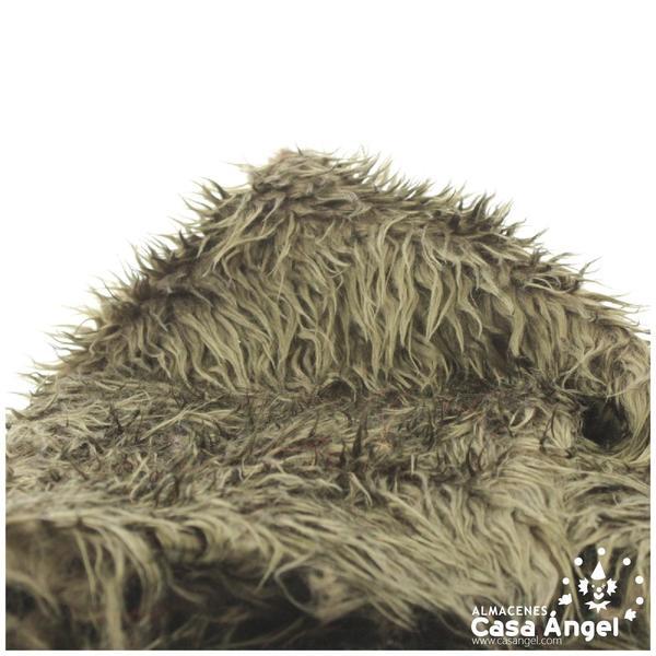 TELA DE PELO MARRÓN PARA CONFECCIÓN 150cm