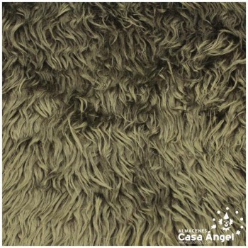 TELA DE PELO MARRÓN PARA CONFECCIÓN 150cm