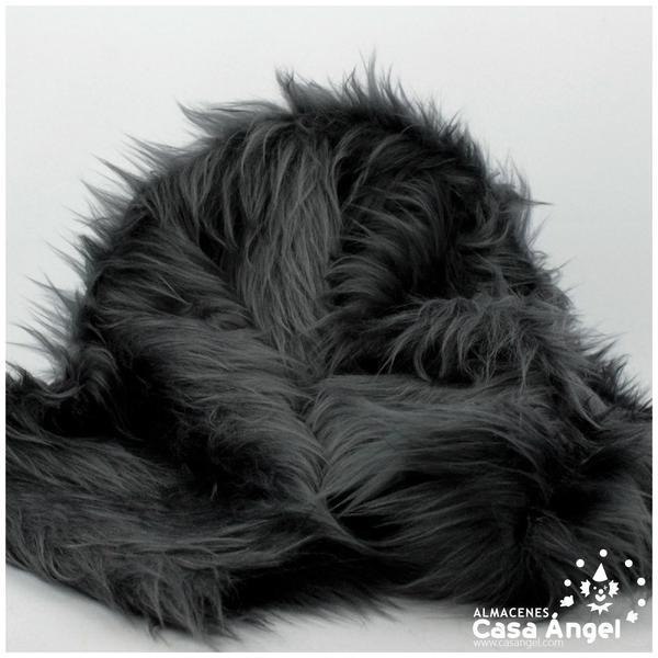 TELA DE PELO NEGRO PARA CONFECCIÓN 150cm