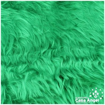 TELA DE PELO VERDE PARA CONFECCIÓN 150cm
