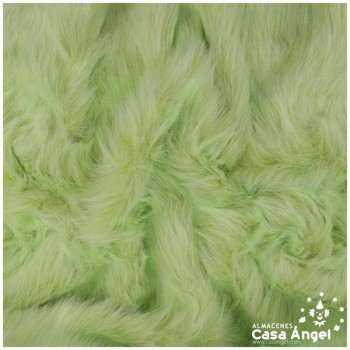 TELA DE PELO VERDE AGUA PARA CONFECCIÓN 150cm
