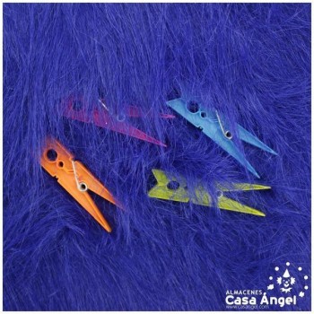 TELA DE PELO AZUL EXTRALARGO 150cm