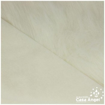 TELA DE PELO BLANCO EXTRALARGO 150cm