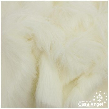 TELA DE PELO BLANCO EXTRALARGO 150cm
