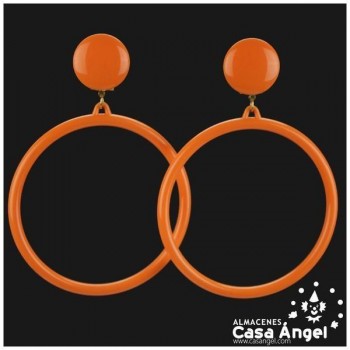 PENDIENTES DE ARO EN VARIOS COLORES ADULTO