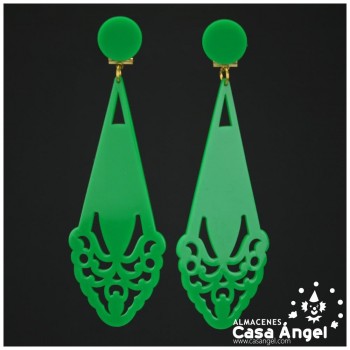 PENDIENTES DE FLAMENCA EN VARIOS COLORES ADULTO