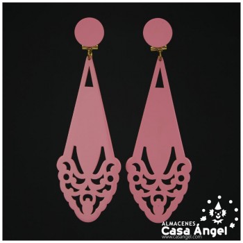 PENDIENTES DE FLAMENCA EN VARIOS COLORES ADULTO
