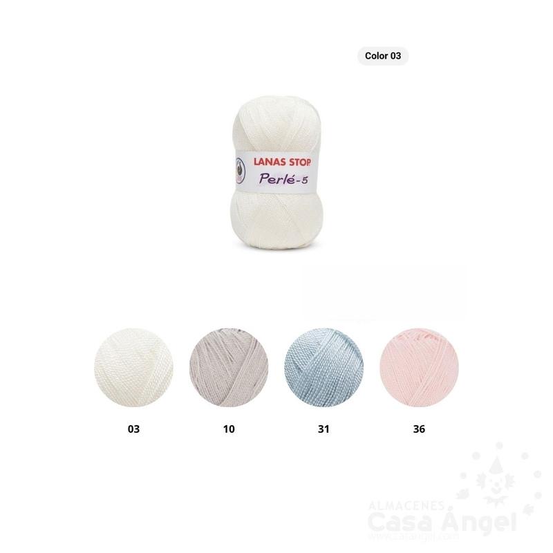 LANA 100 % ACRÍLICA BRILLANTE DE 100g