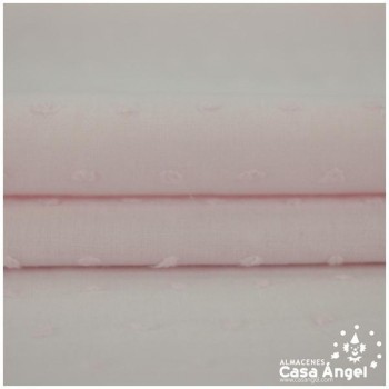 PLUMETI ROSA DE ALGODÓN BATISTA 150cm